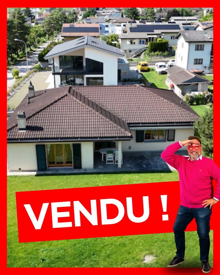 Bien vendu en Valais par 123 IMMO